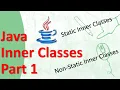 Inner Class Java Tutorial Part-1 - Creating Inner Classes Static and Non-Static With Example