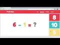 Math quiz website using HTML CSS and Java script By Yasir Areekkan