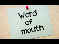 Allan Rayman - Word Of Mouth