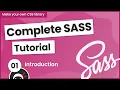 SASS Tutorial build your own CSS library - Introduction