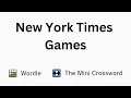 NYT Wordle and Mini Crossword 24 June 2024