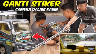 Download DIMAS GANTI STIKER DITDIM MINIATUR TRUK OLENG NYA, JALAN PAKAI KAMERA DALAM KABIN, PANTES GAK YA MP3