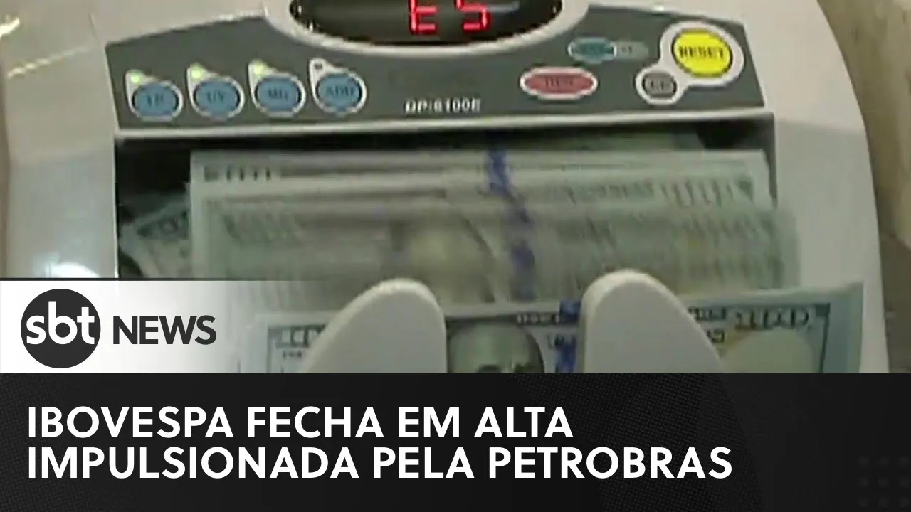 Ibovespa fecha em alta impulsionada pela Petrobras | #SBTNewsnaTV (07/02/23)