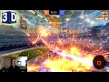 Rocket League in 3D 3DSBS