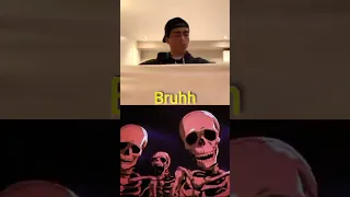 Bruhh Eddit Fyp Bruh Dark Memes Phonkmusic Berserk Skeleton 