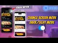 Ionic - Toggle between Dark mode Light mode Android iOS