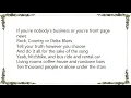 Hayes Carll - Sake of the Song Lyrics