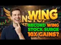 Wingstop 300M Buyback Buy WING Dip WING Stock Analysis
