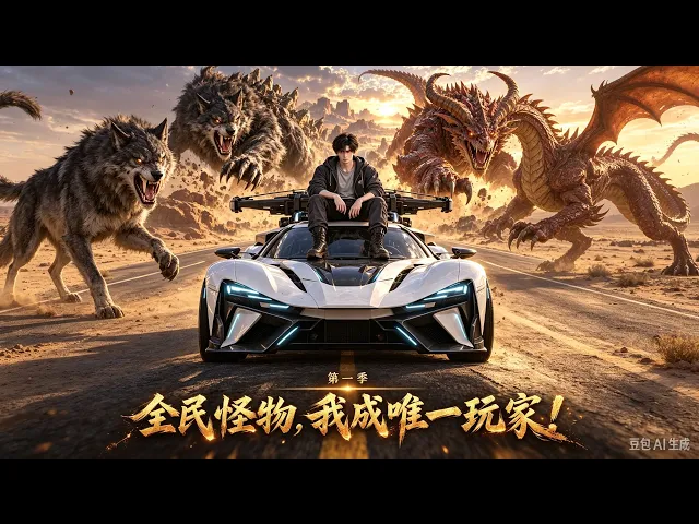 全民怪物，我成唯一玩家！蘇夜穿越藍星，被卷入只屬於五裔族的全民公路求生遊戲，136億異族玩家中，他是唯一的人類。原來百年