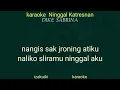 Download Lagu Ninggal katresnan karaoke DIKE  SABRINA