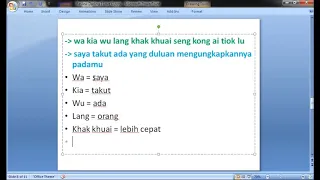 review lagu hokkien darling i love u session 1
