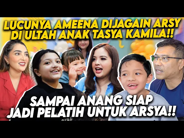 Download MP3 KESERUAN ARSY AMEENA HADIR DI ULTAH ANAK TASYA KAMILA!! ANANG SEHARIAN JAGAIN ARSYA BERTANDING!!