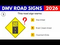 Top 50 DMV Road Signs You SHOULD Learn and Test in 2026 DMV Permit Test Traffic Sign Quiz 2026