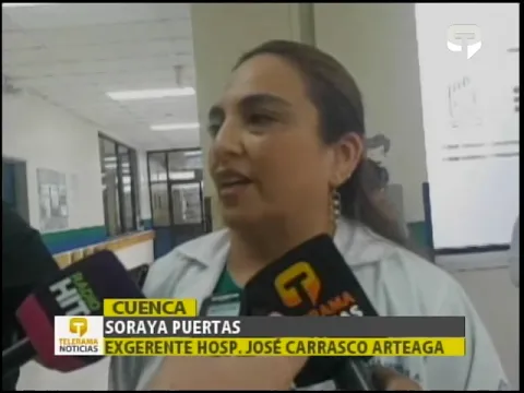 Médicos realizaron plantón por presuntos actos de corrupción en el Hospital del IESS