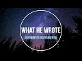 What He Wrote - Laura Marling Karaoke Instrumental