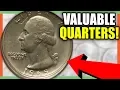 10 VALUABLE QUARTERS TO LOOK FOR - RARE QUARTERS WORTH A LOT OF MONEY