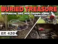 RESCUED 1953 Porsche 240Z MGA and BMW Triumph Motorcycles