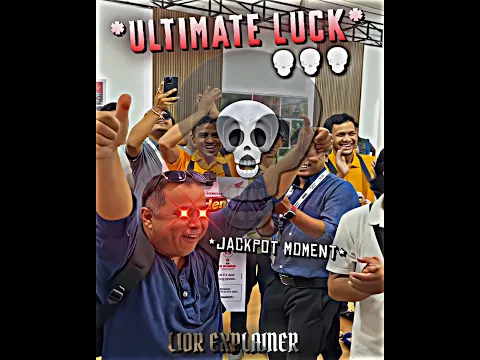 Luckest man ever..!💀