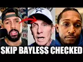 Austin Rivers Lou Williams CHECKS Skip Bayless LIVE For Dissing Russell Westbrook Retirement
