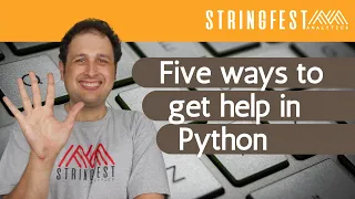 Five ways to get help in Python