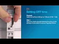 How to set up a 1 module analogue time switch