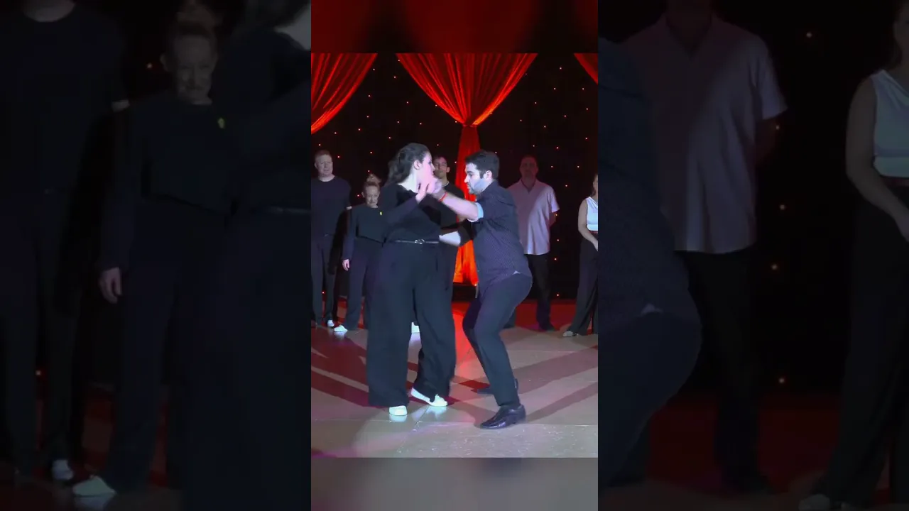 🕺West Coast Swing Improv Freestyle Dance by Ben Morris & Melodie Paletta
