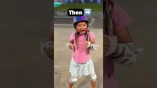 Kate s Skateboarding Down the Ramp Then Now