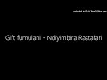 Gift fumulani - Ndiyimbira Rastafari