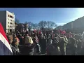 Freedom Convoy demo at NRK 19 feb 2022