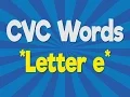 CVC Words Letter e Consonant Vowel Consonant Phonics Song Jack Hartmann