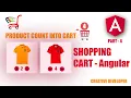 Angular Shopping Cart Part 4 Shopping Cart Angular Tutorial Angular Add To cart Angular