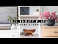 DIY THRIFT FLIP HIGH END THRIFT FLIP HOME DECOR TRANSFORMATIONS I SAVED OVER 1200