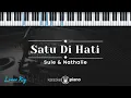 Download Lagu Satu Di Hati - Sule \u0026 Nathalie (KARAOKE PIANO - LOWER KEY)