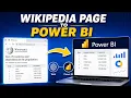 How to Connect Web to Power BI Import Wikipedia Data into Power BI Complete Tutorial