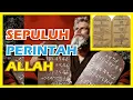Download Lagu Sepuluh Perintah Allah kepada bangsa Israel lewat Musa di gunung Sinai.