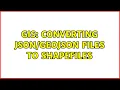 GIS Converting files to Shapefiles