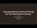 Universal Design of Software Solutions Necessary for some good for everyone