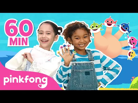 Download MP3 Shark Finger Family and Baby Car | Dance Along | Best Compilation | Pinkfong Kids Songs