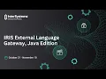 IRIS External Language Gateway Java Edition