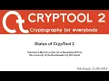 Status of CrypTool 2 - Talk held by Nils Kopal during the CrypTool 20 years meeting