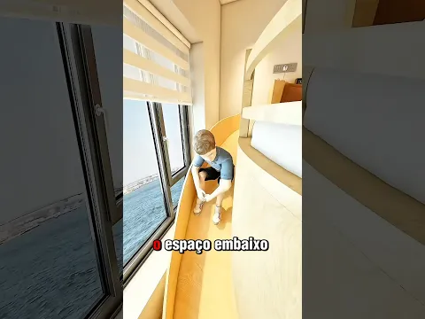 De um quarto caótico a uma verdadeira base secreta dos sonhos! #arquitetura #shorts #fyp