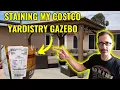 Yardistry Costco Gazebo Owners Are Raving About This Staining Hack