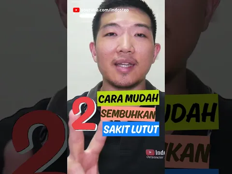 Cara sembuhkan sakit tempurung lutut! #indosteo #short #sakitlutut