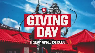 SAVE THE DATE Rutgers Giving Day 2026
