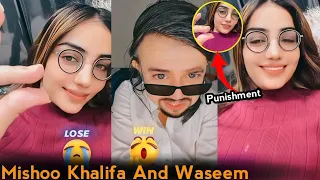 mishoo khalifa and waseem punishment match mishoo khalifa tik tok live 
