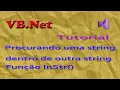 Procurando uma string dentro de outra string Funcao InStr VB Net