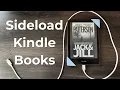 How To Sideload Kindle Books