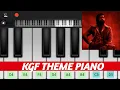 Rocky Walks Up The Stairs l  KGF 2 Theme Entry Scene Piano Instrumental