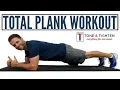 INTENSE Total Plank Workout - 8 minutes for toned abs and a strong core