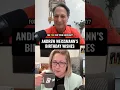 What does Andrew Weissmann want for his birt ay